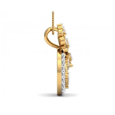 Arnit Diamond Pendant in Gold